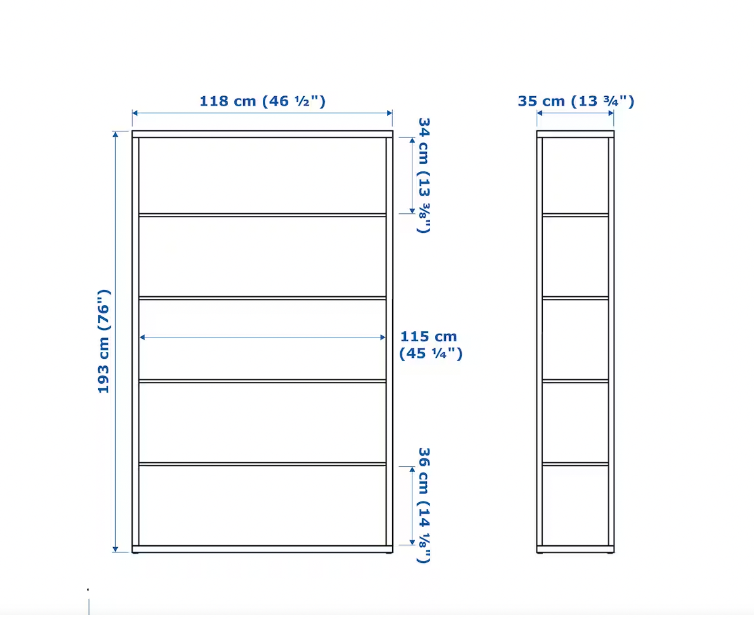 Ikea FJÄLKINGE Shelf Unit | SHEF Watsonville